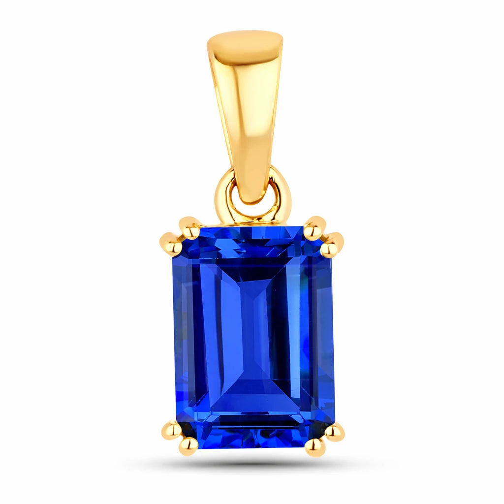 Classic Emerald Cut Pendant