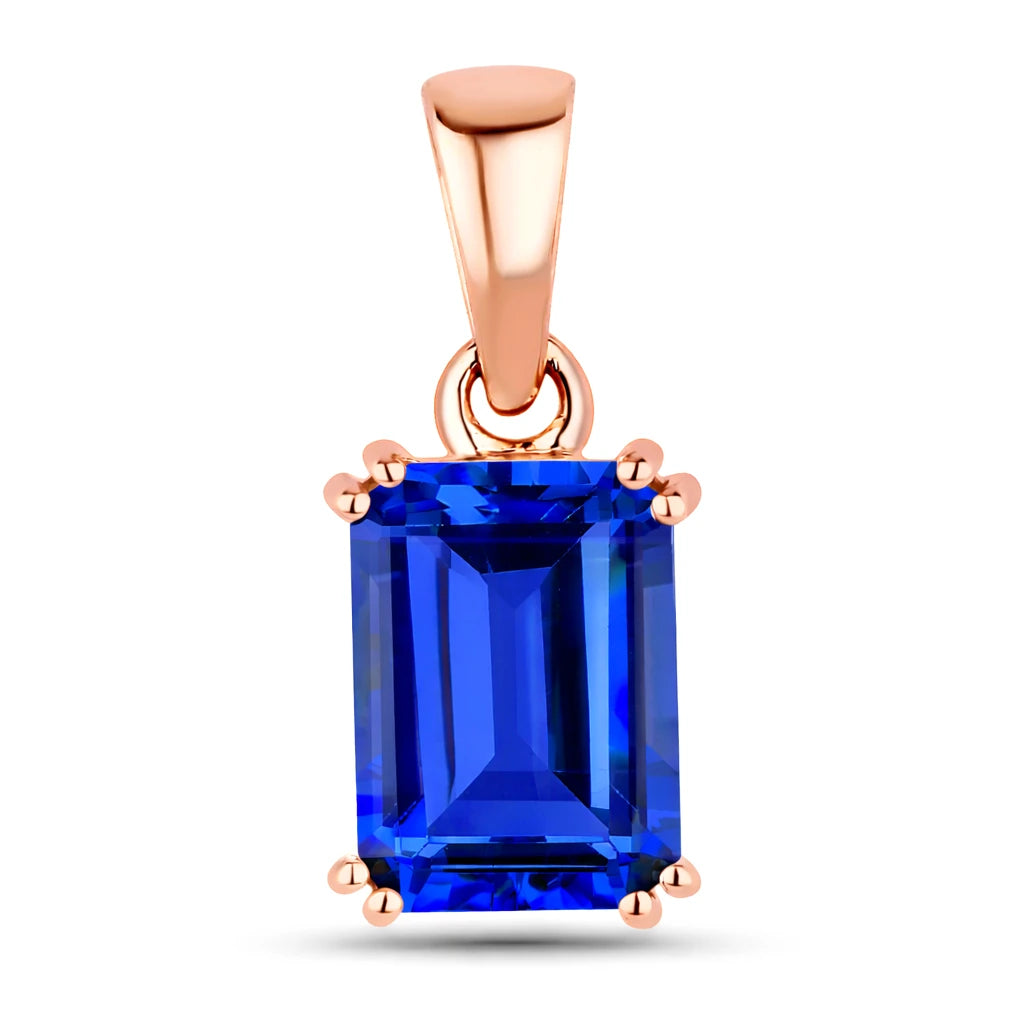 Classic Emerald Cut Pendant