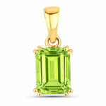 Classic Emerald Cut Pendant