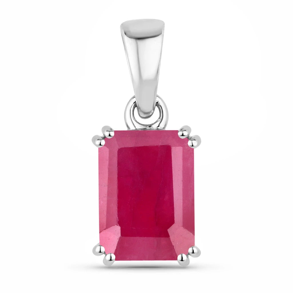 Classic Emerald Cut Pendant