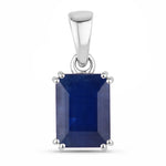 Classic Emerald Cut Pendant