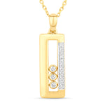 Dancing Diamond Necklace