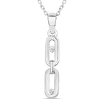 Stackable Dancing Diamond Necklace