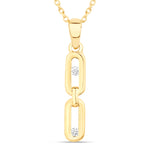 Stackable Dancing Diamond Necklace