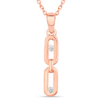 Stackable Dancing Diamond Necklace