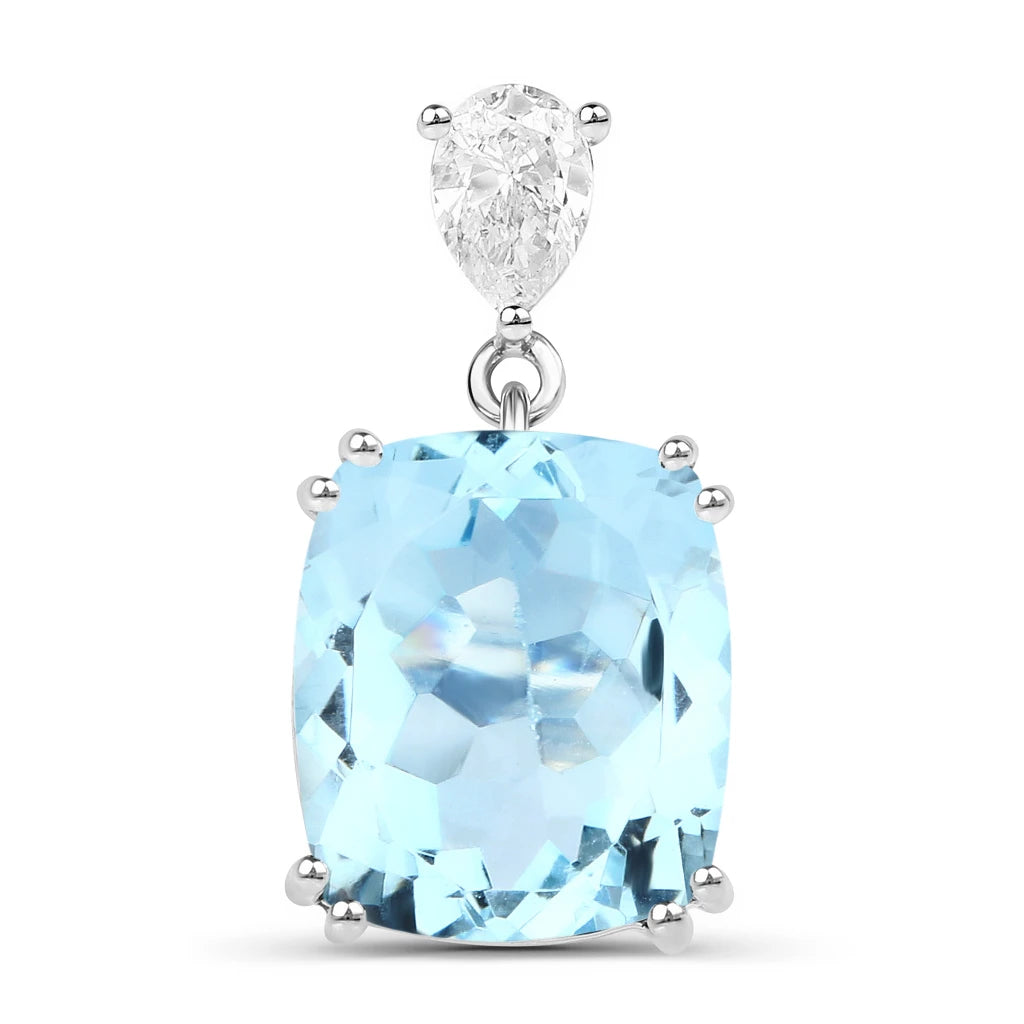 Cushion Cut Diamond Cocktail Pendant