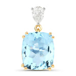 Cushion Cut Diamond Cocktail Pendant