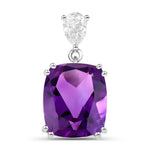 Cushion Cut Diamond Cocktail Pendant