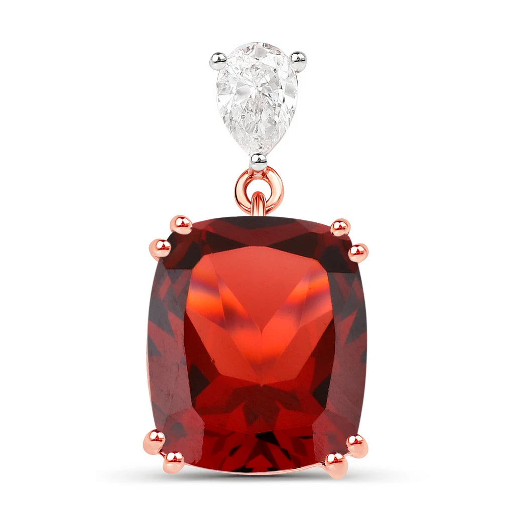 Cushion Cut Diamond Cocktail Pendant