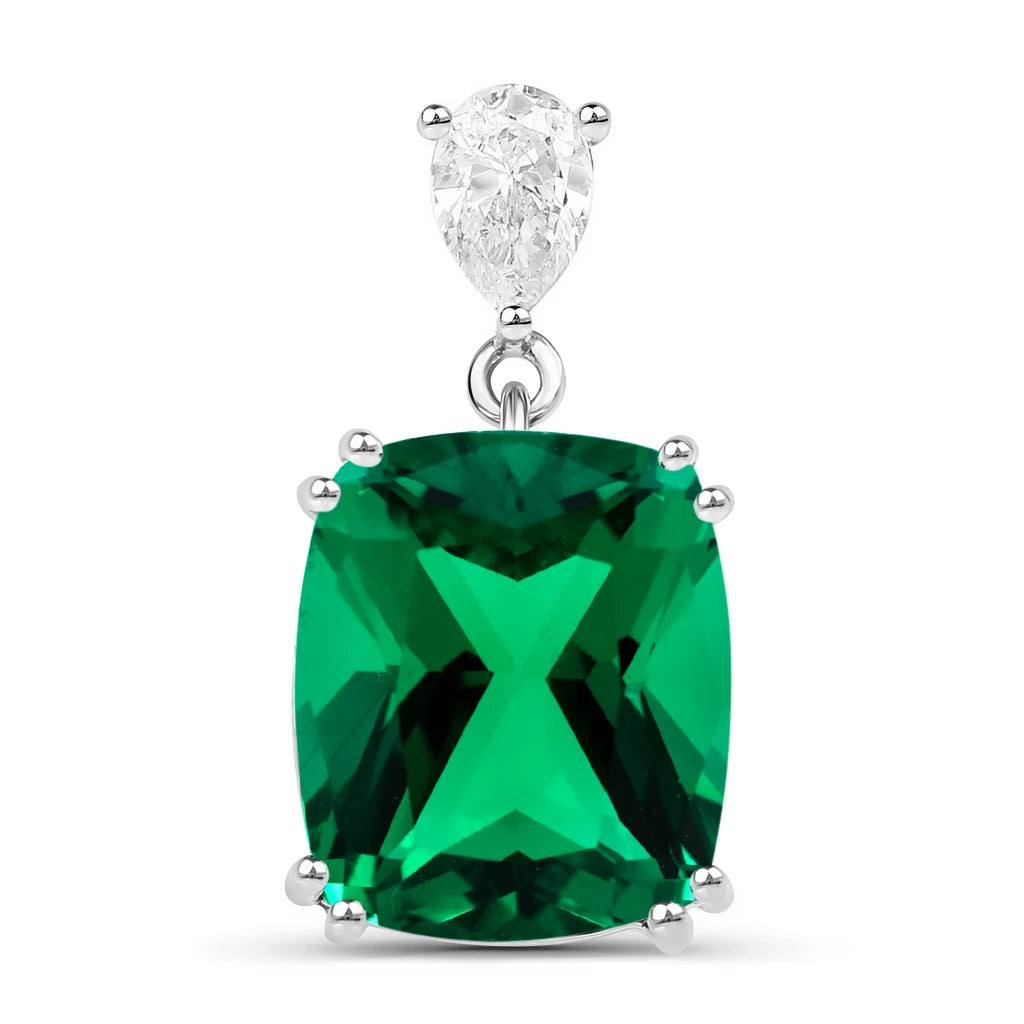 Cushion Cut Diamond Cocktail Pendant