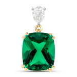 Cushion Cut Diamond Cocktail Pendant