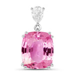 Cushion Cut Diamond Cocktail Pendant
