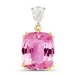 Cushion Cut Diamond Cocktail Pendant