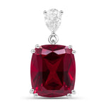 Cushion Cut Diamond Cocktail Pendant