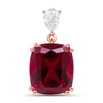Cushion Cut Diamond Cocktail Pendant