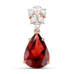 Olivetta Pear Cut Diamond Accented Cocktail Pendant