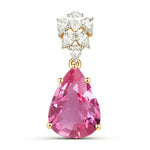 Olivetta Pear Cut Diamond Accented Cocktail Pendant