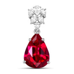 Olivetta Pear Cut Diamond Accented Cocktail Pendant