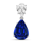 Olivetta Pear Cut Diamond Accented Cocktail Pendant