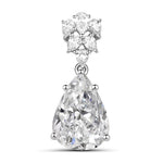 Olivetta Pear Cut Diamond Accented Cocktail Pendant