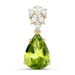 Olivetta Pear Cut Diamond Accented Cocktail Pendant