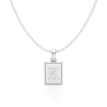 Mother of Pearl Initial Necklace