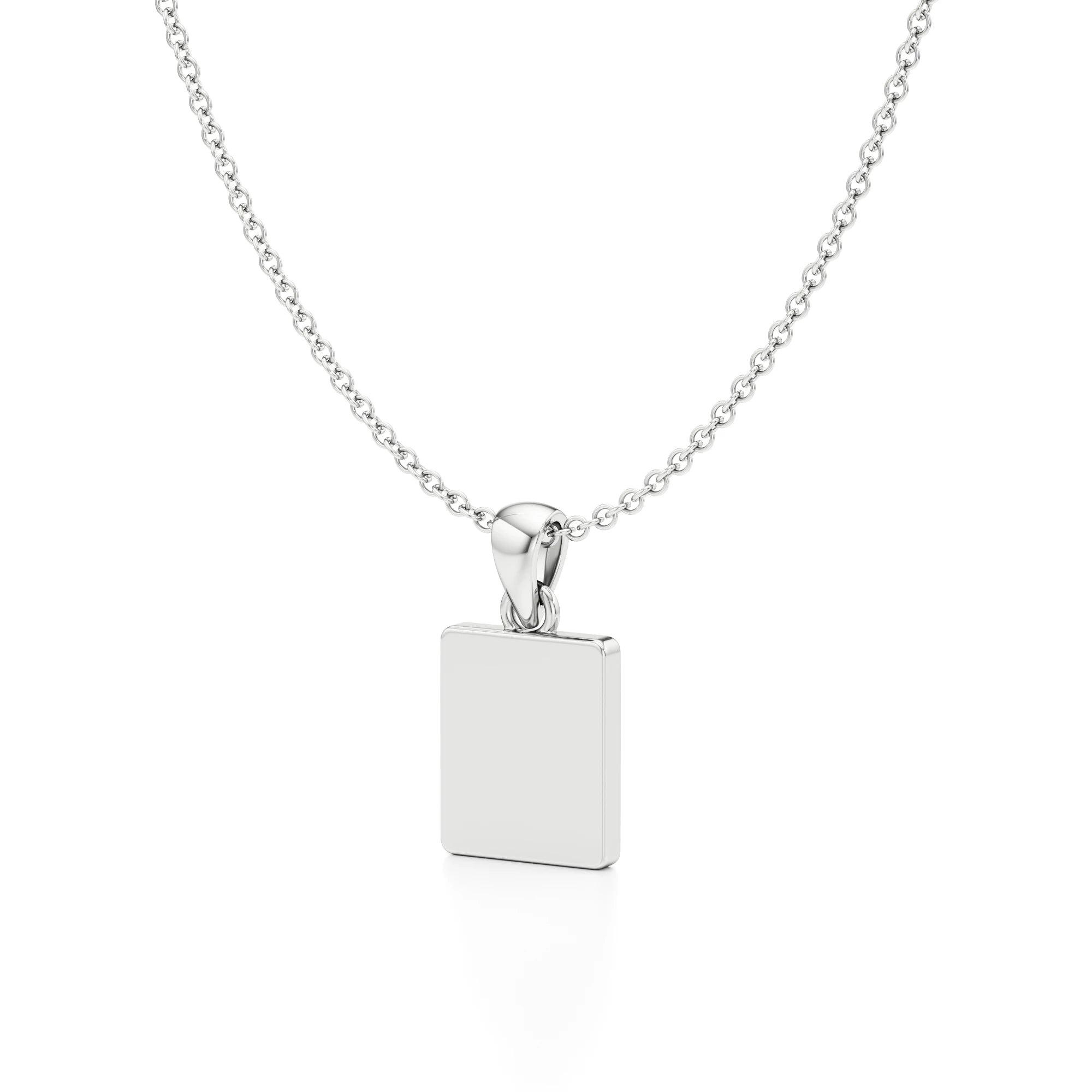 Mother of Pearl Initial Necklace