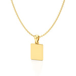 Mother of Pearl Initial Necklace