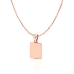Mother of Pearl Initial Necklace