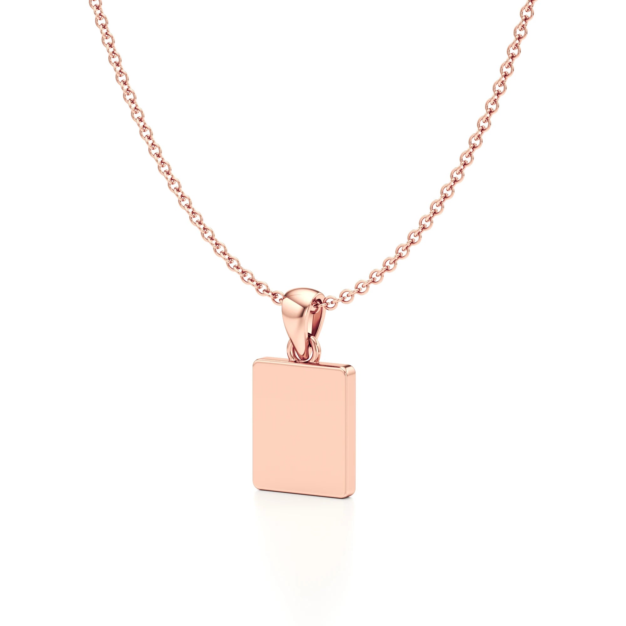 Mother of Pearl Initial Necklace