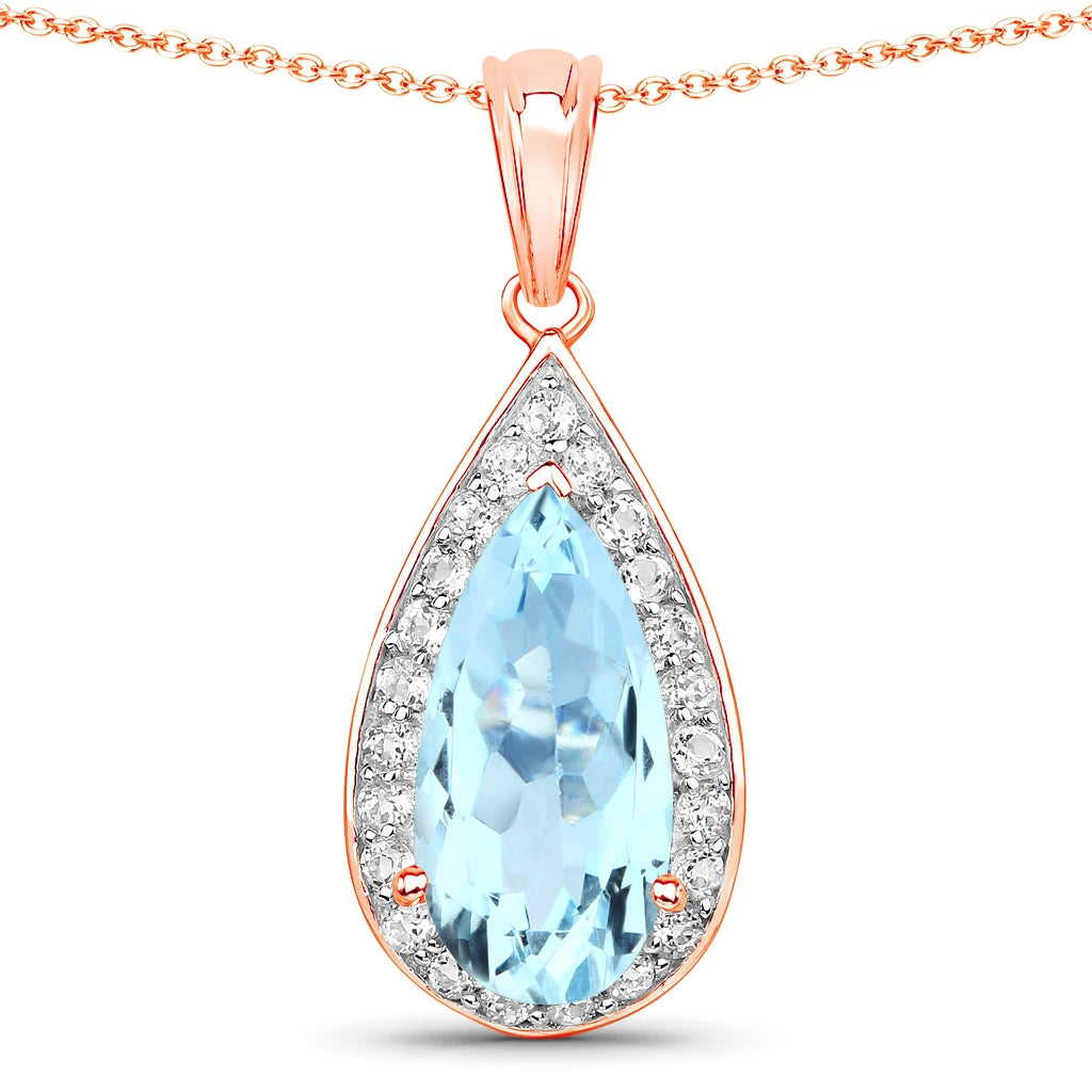 Pear Diamond Accent Pendant