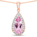 Pear Diamond Accent Pendant