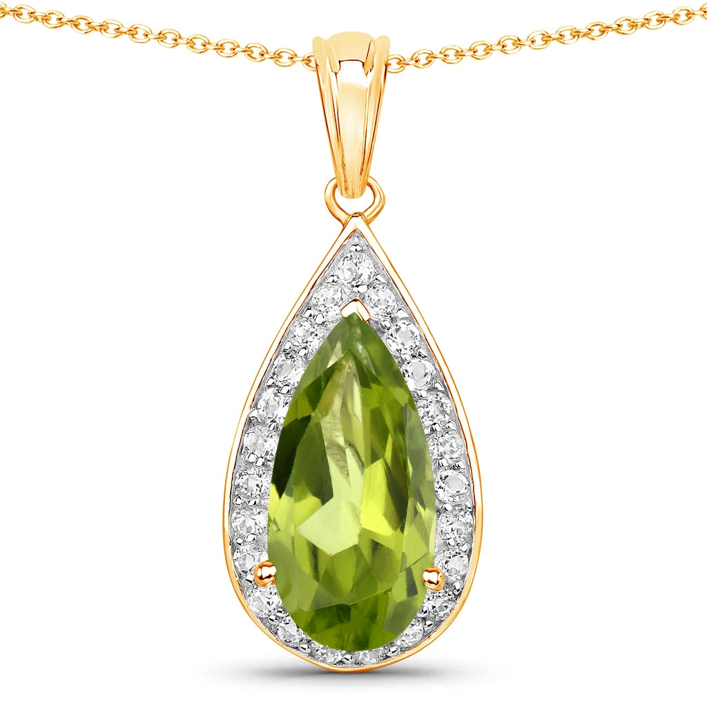 Pear Diamond Accent Pendant