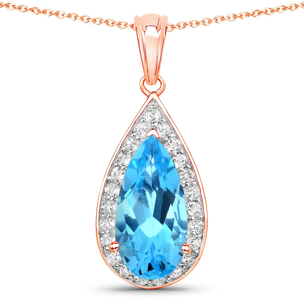 Pear Diamond Accent Pendant