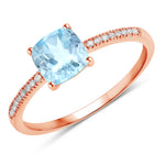 Cushion Cut Diamond Halo Ring