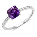 Cushion Cut Diamond Halo Ring