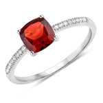 Cushion Cut Diamond Halo Ring