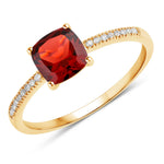 Cushion Cut Diamond Halo Ring