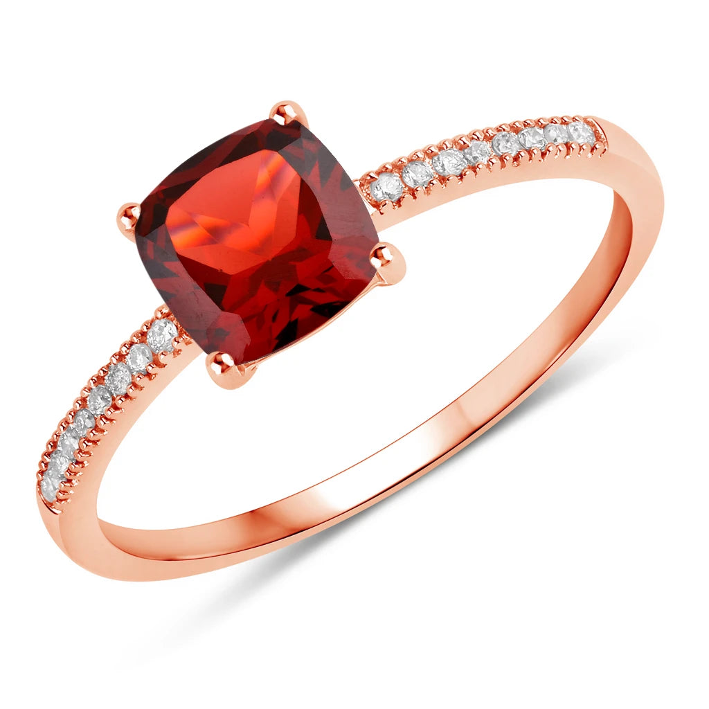 Cushion Cut Diamond Halo Ring