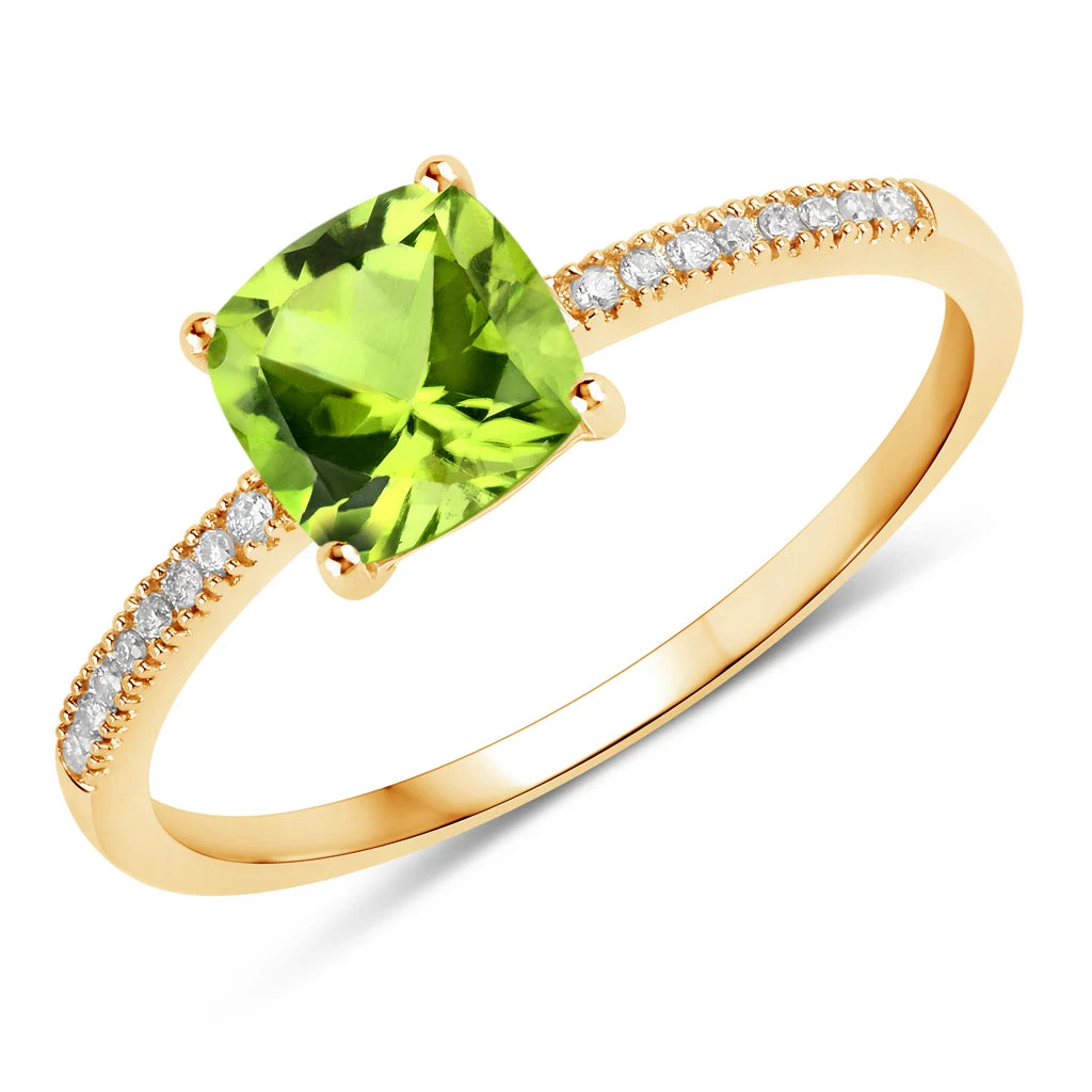 Cushion Cut Diamond Halo Ring