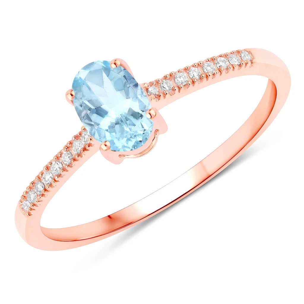 Forever Oval-Cut and Diamond Ring