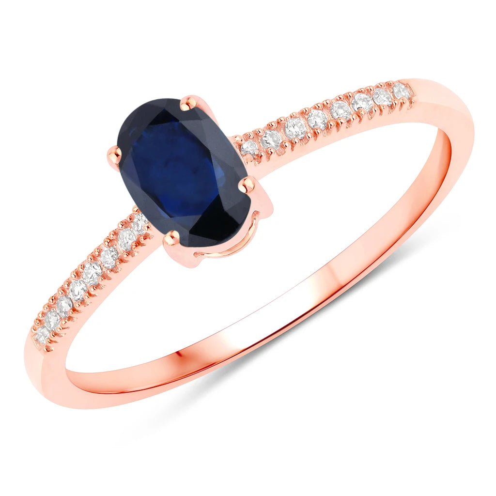 Forever Oval-Cut and Diamond Ring