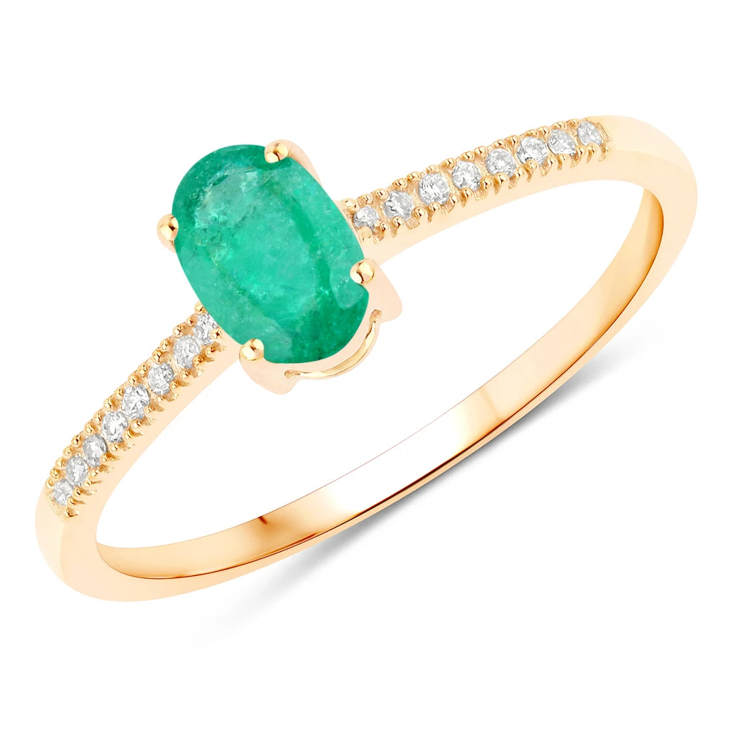 Forever Oval-Cut and Diamond Ring