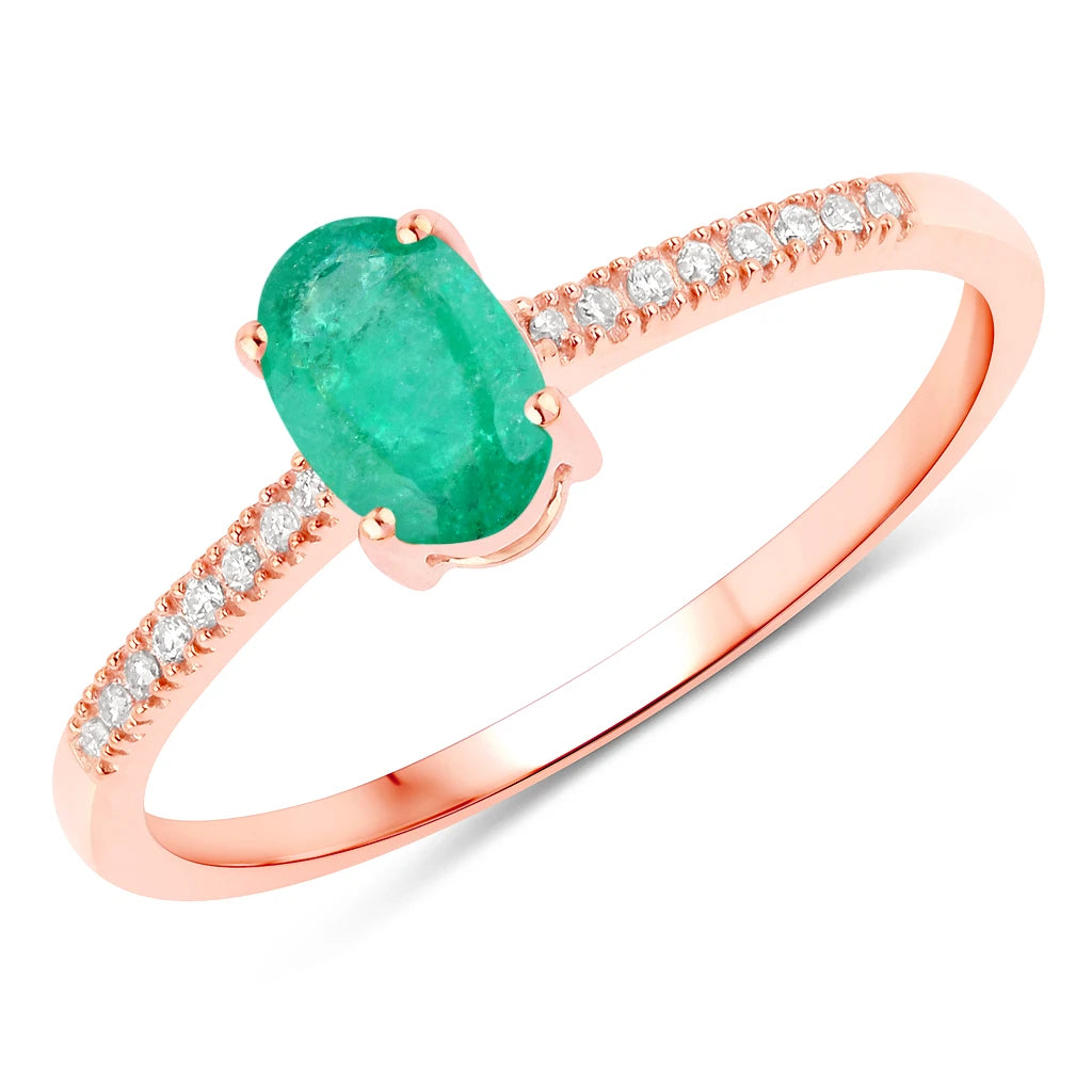 Forever Oval-Cut and Diamond Ring