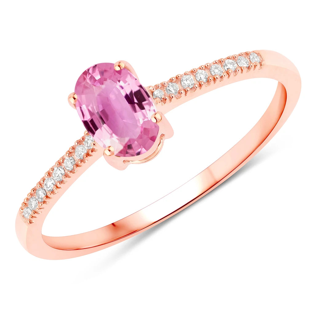 Forever Oval-Cut and Diamond Ring
