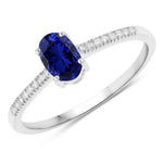 Forever Oval-Cut and Diamond Ring