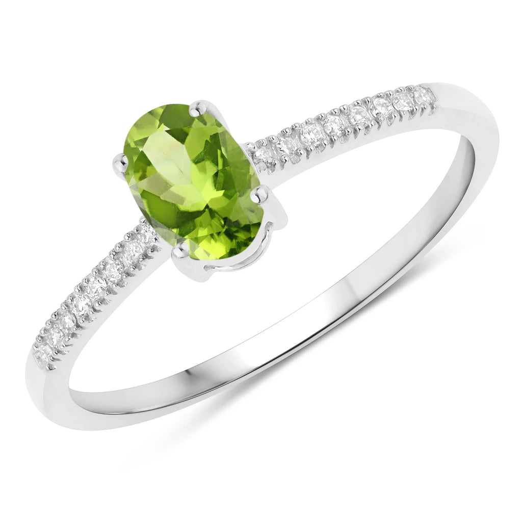 Forever Oval-Cut and Diamond Ring