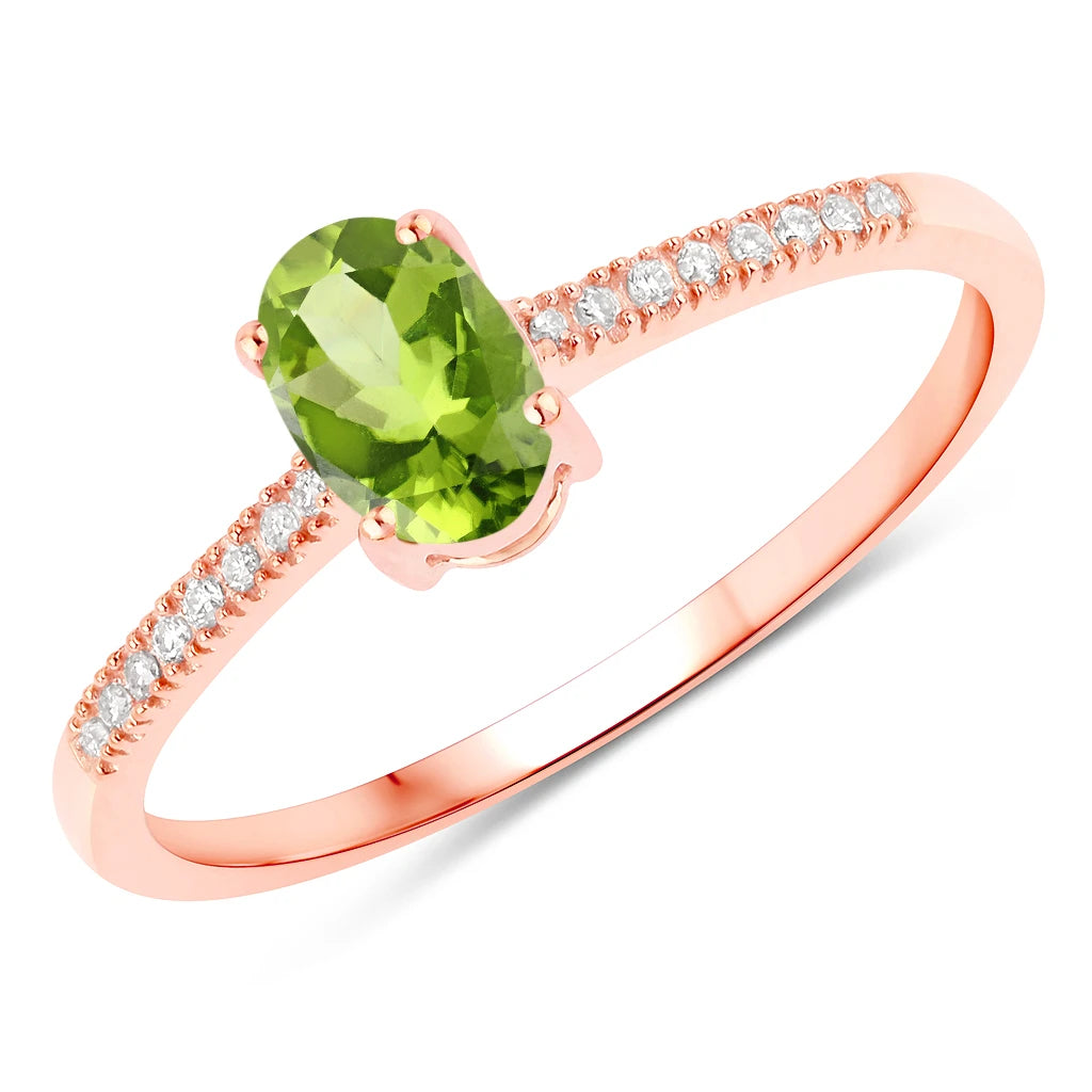 Forever Oval-Cut and Diamond Ring