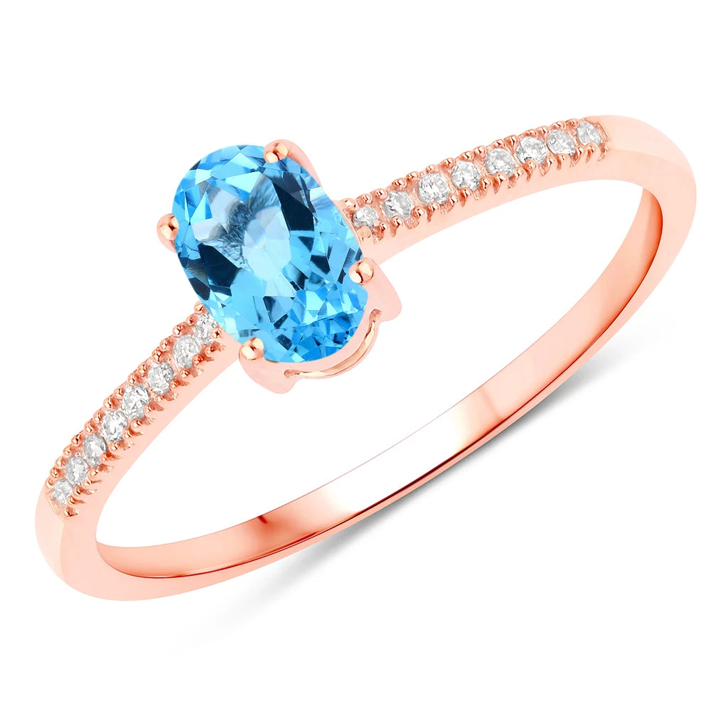 Forever Oval-Cut and Diamond Ring