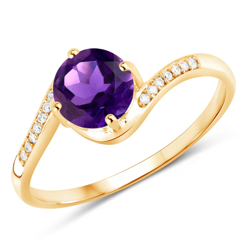 Round Cut Diamond Halo Ring
